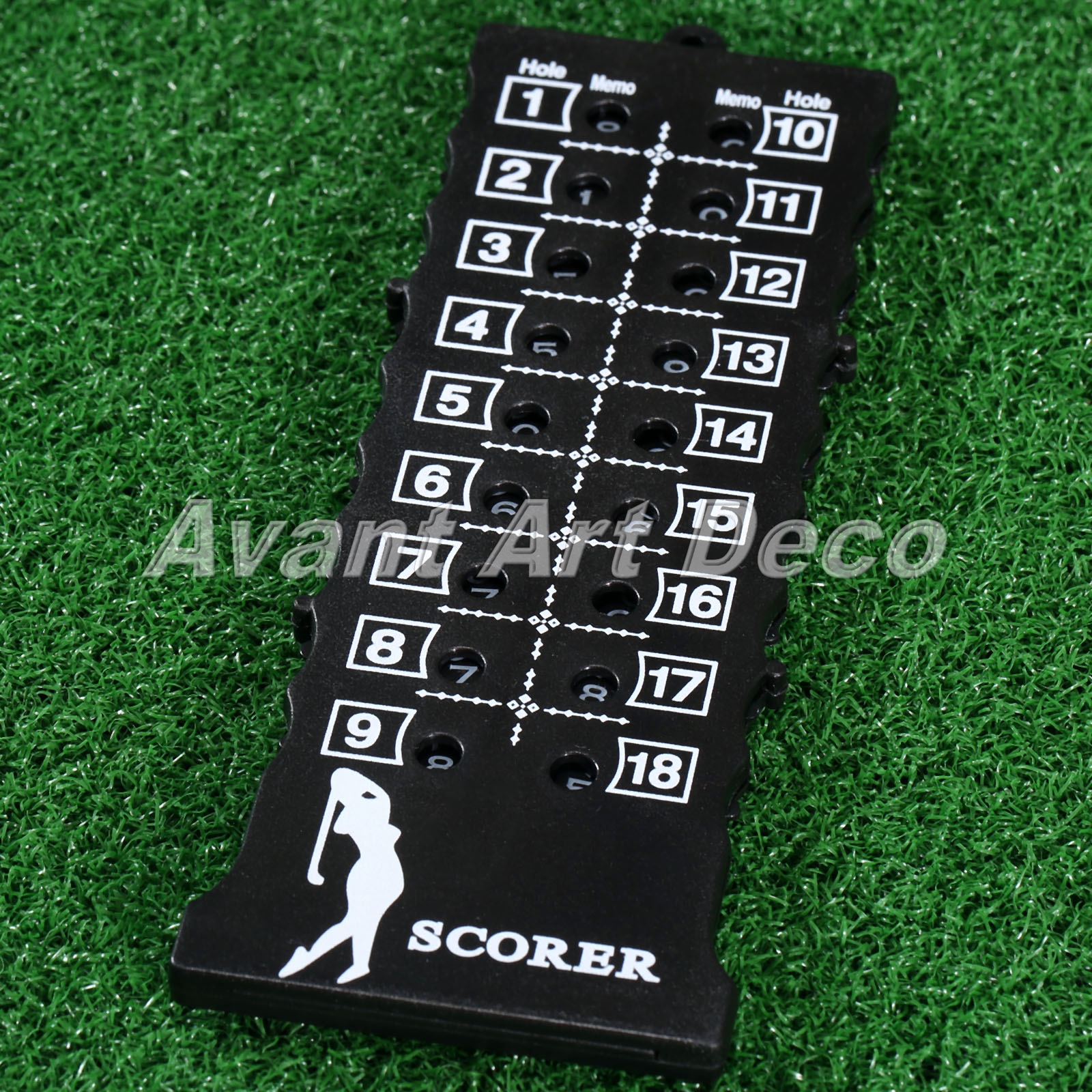 new-plastic-scorecard-18-hole-golf-score-card-counter-carabiner-ring