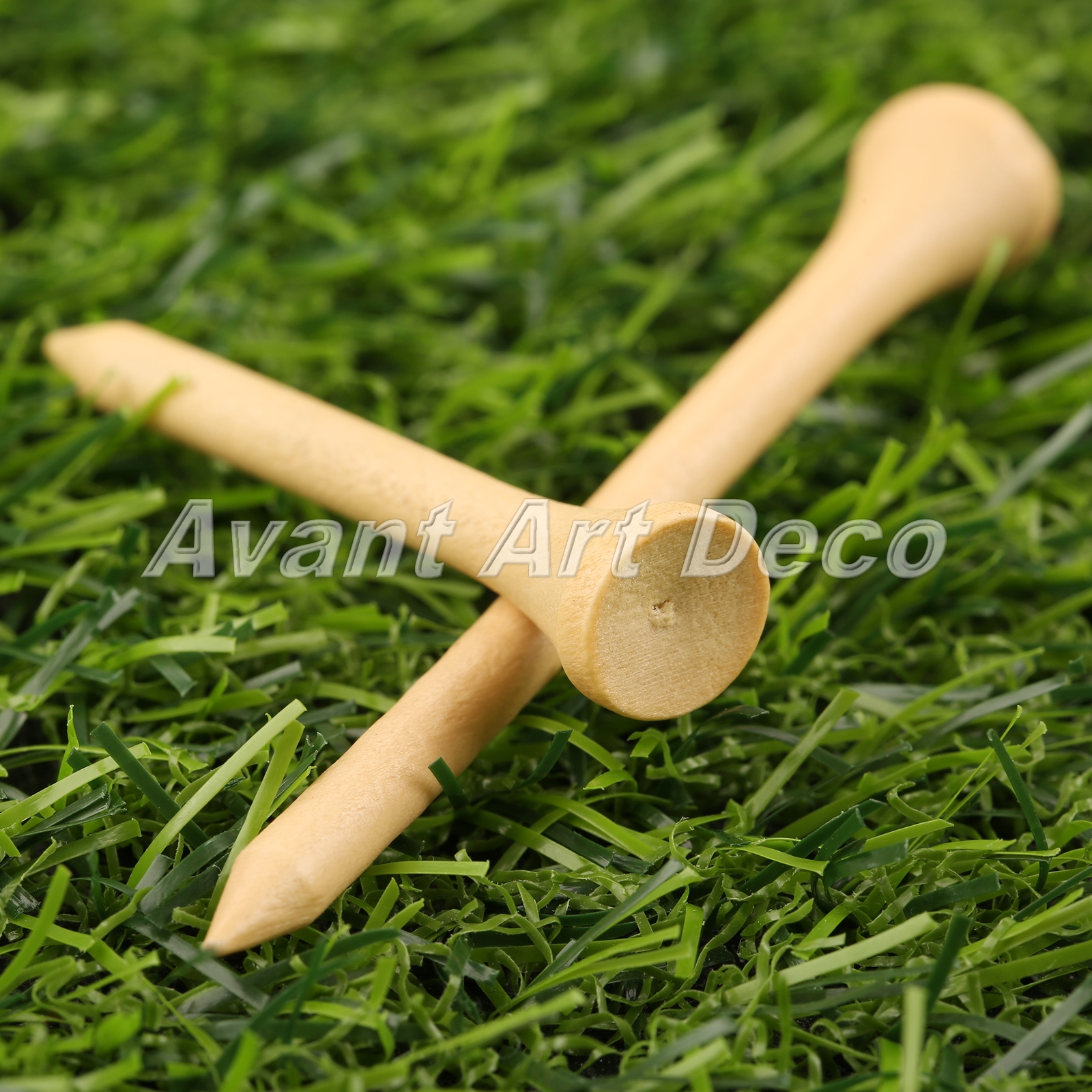 100Pcs Durable Maple Wooden Golf Tees Training Practice ...